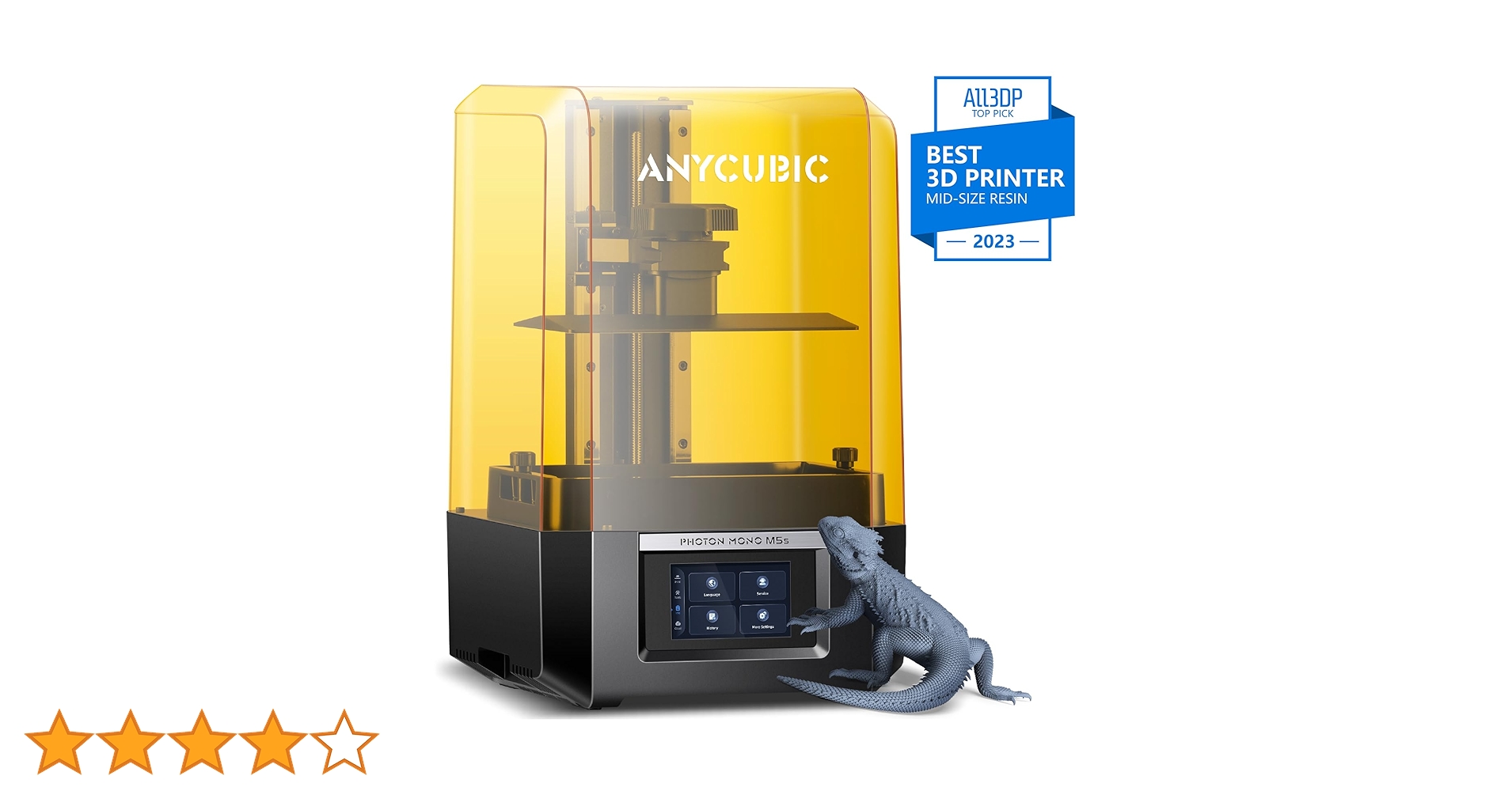 ANYCUBIC Photon Mono M5s 12K Resin 3D Printer, 10.1